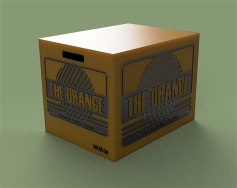 metal orange box 3d model|Metal Gear Solid Cardboard Box by EMN .